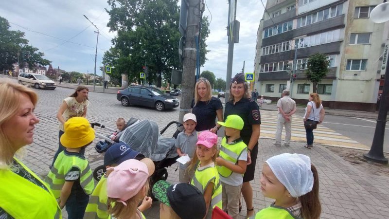 Испектор по пропаганде безопасности дорожного движения отделения ГИБДД провела мероприятие «Безопасное движение».